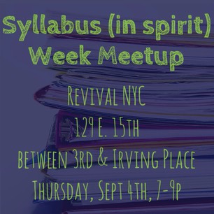 We're getting nostalgic! Celebrate Syllabus Week with The Stand at Revival next Thursday! A great way to meet new people and learn about leadership positions. Bring school supplies we can bring for kiddos doing school work on the hospital.