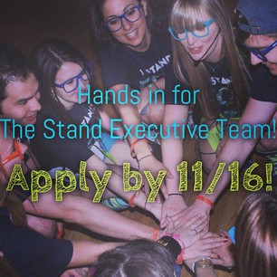 We need you, our supporters and DM alum leaders, for The Stand's Executive Team! Apply now! Find the link on our website at dmstand.org